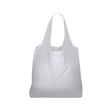 Shopper ripiegabile in bustina colore bianco