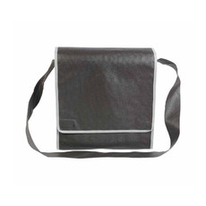 Borsa con tracolla in tnt colore nero