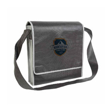 Borsa con tracolla in tnt colore nero