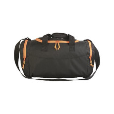 Borsa sport con tasca porta scarpe colore arancio nero