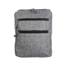 Borsello two tone 4 tasche colore grigio