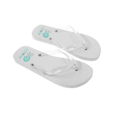 Ciabatte infradito unisex colore bianco