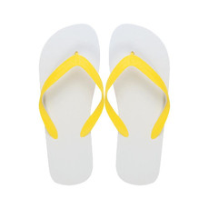 Infradito unisex taglia unica 40-44 colore giallo