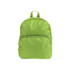 Mini zaino a 2 tasche colore verde mela