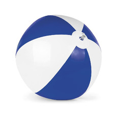 Pallone gonfiabile da spiaggia bicolore colore royal