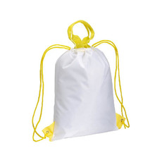 Sacca con maniglie  colore giallo