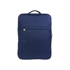 Valigia trolley da viaggio in poliestere colore blu