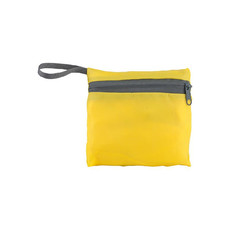 Zainetto runner richiudibile in una tasca colore giallo