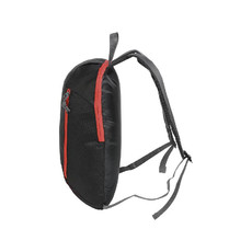 Zaino con tasche e cerniere colorate colore rosso