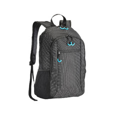 Zaino porta computer in dobby nylon colore celeste