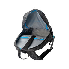 Zaino porta computer in dobby nylon colore celeste