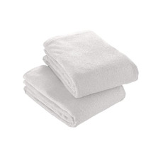 asciugamano 30x50 cm cotone bianco colore bianco