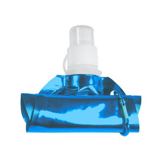 Borraccia ripiegabile in plastica 480ml colore royal