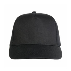 Cappellino RPET 5 pannelli colore nero