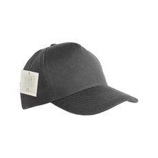 Cappellino RPET 5 pannelli colore nero
