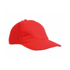Cappellino in cotone pesante Sammy colore rosso