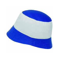 Cappellino modello Miramare bicolore colore royal
