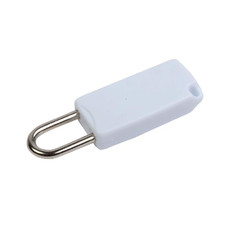 Lucchetto con combinazione per valigia colore bianco