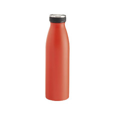 Thermos in acciaio inossidabile con doppia parete isolante colore rosso