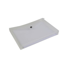 Busta portadocumenti A5 con soffietto  colore trasparente