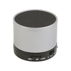 Mini altoparlante Bluetooth con microfono colore argento