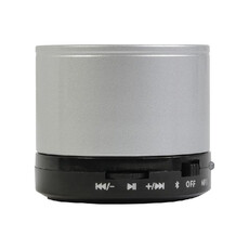 Mini altoparlante Bluetooth con microfono colore argento