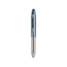 Mini penna a sfera con touch colore celeste