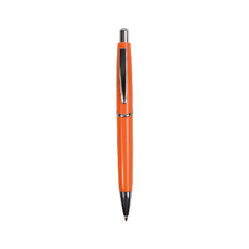 Penna a scatto in plastica ABS colore arancione