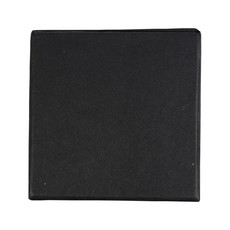 Porta post-it e portapenne a forma di cubo colore nero
