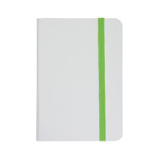 Quaderno in poliuretano 80 pagine colore verde mela