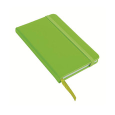 Quaderno in poliuretano in colore fluo colore verde mela