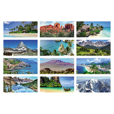 Calendario da tavolo paesaggi 2026 mensiletti