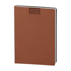 Maxi agenda settimanale 2026 cuoio