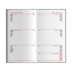 Agenda 2026 settimanale tascabile interno