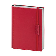Agenda giornaliera 15x21 termovirante con elastico rosso