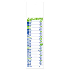 Calendario Cinesino 2025 verde blu