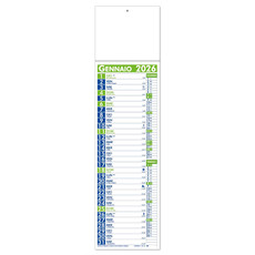 Calendario Cinesino 2026 verde blu