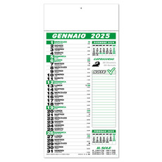 Calendario Olandese trimensile 2025