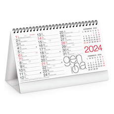 Calendario da tavolo moderno 2024