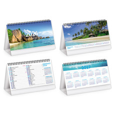 Calendario da tavolo paesaggi 2026 dettaglio
