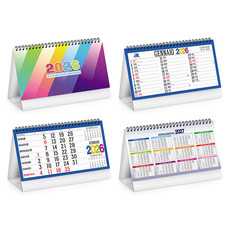 Calendario da tavolo swedish multicolor 2026 dettaglio