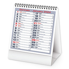 Calendario da tavolo tall table 2024