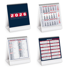 Calendario da tavolo tall table 2026