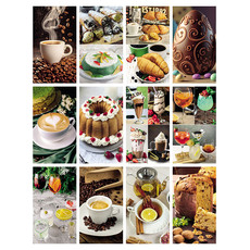 Calendario illustrato Caffè e Bar 2026 mensiletti