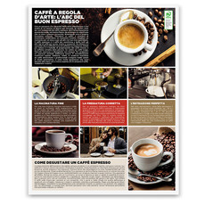 Calendario illustrato Caffè e Bar 2026 retro