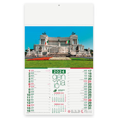Calendario illustrato Città d'Italia 2024