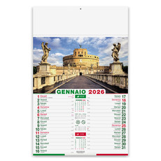 Calendario illustrato Città d'Italia 2026