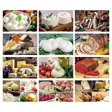 Calendario illustrato Prodotti tipici 2026 mensiletti