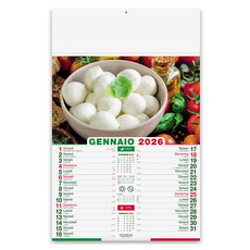 Calendario illustrato Prodotti tipici 2026