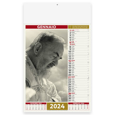 Calendario illustrato San Pio 2024